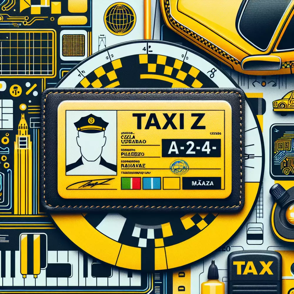 prukaz ridice taxi