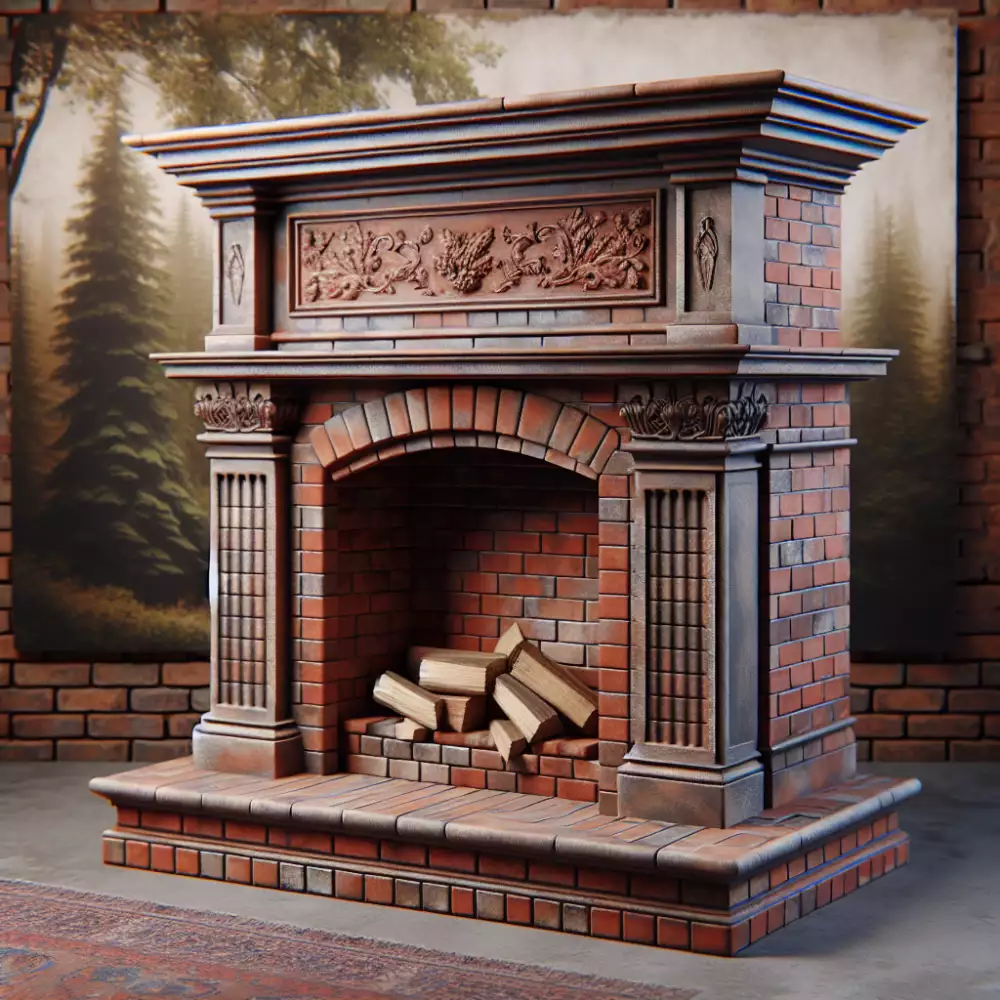 Venkovní Krb Z Cihel