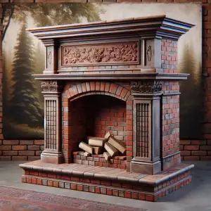 Venkovní Krb Z Cihel